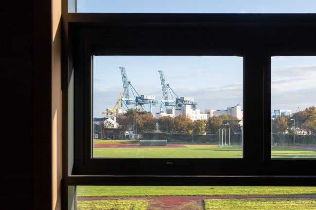 Irishtown Sports Stadium field